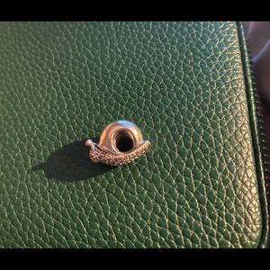 Pandora 925 silver SNAIL charm